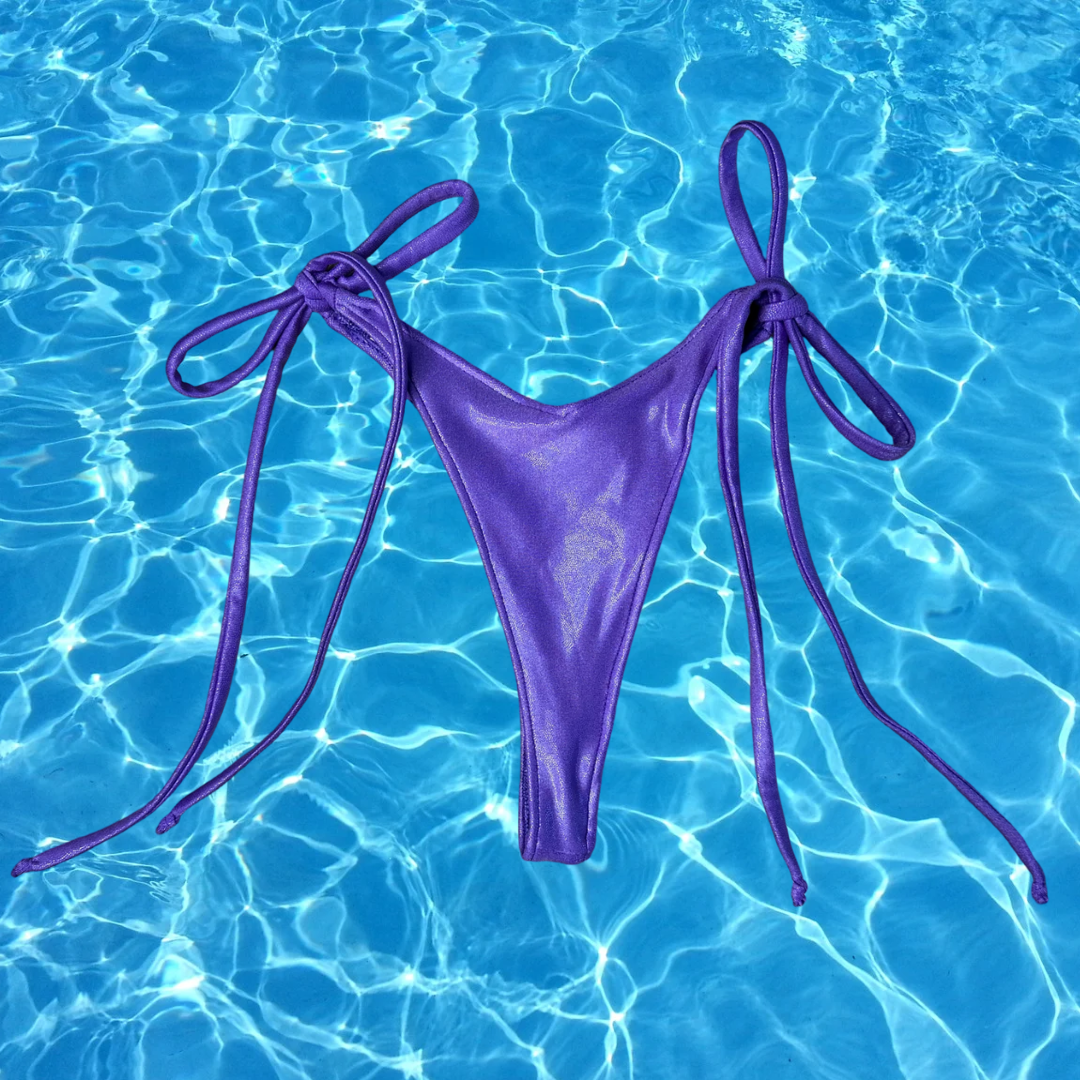 Luminous Tide V-Cut Thong