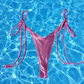 Luminous Tide V-Cut Thong