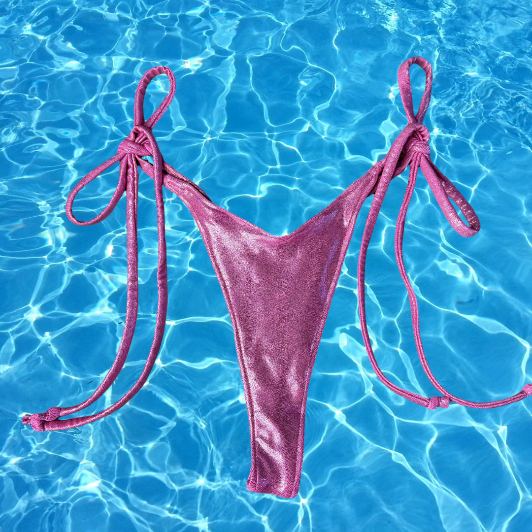 Luminous Tide V-Cut Thong