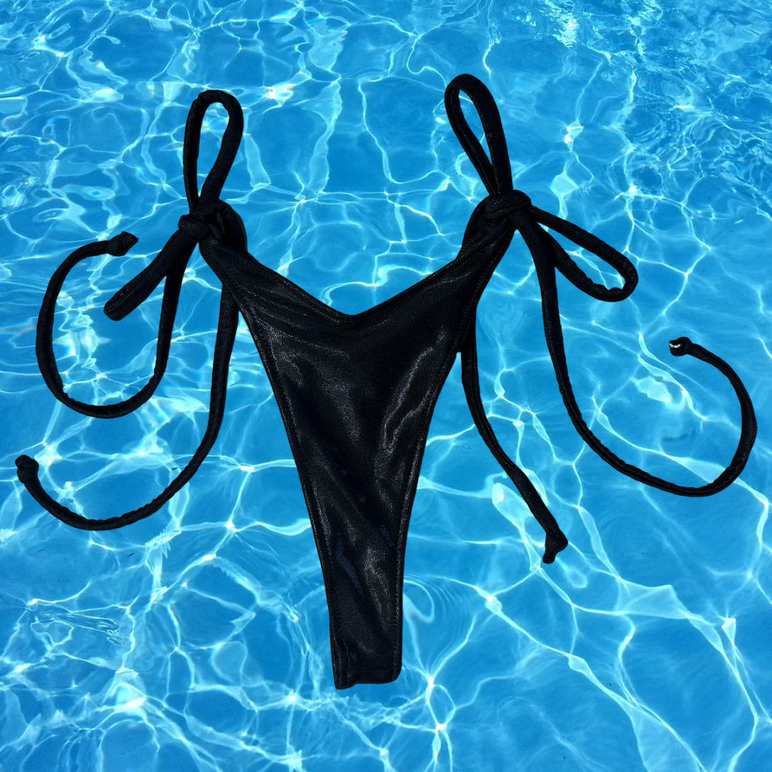 Luminous Tide V-Cut Thong