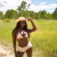 Serenity Low-Rise Bikini Shorts - Printed