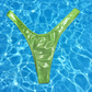 Luminous Tide High cut Thong