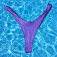 Luminous Tide High cut Thong