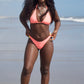Makayla High Cut Bikini Bottoms - Solid