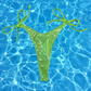 Luminous Tide V-Cut Thong