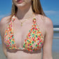 Makayla Halter Bikini Top - Printed