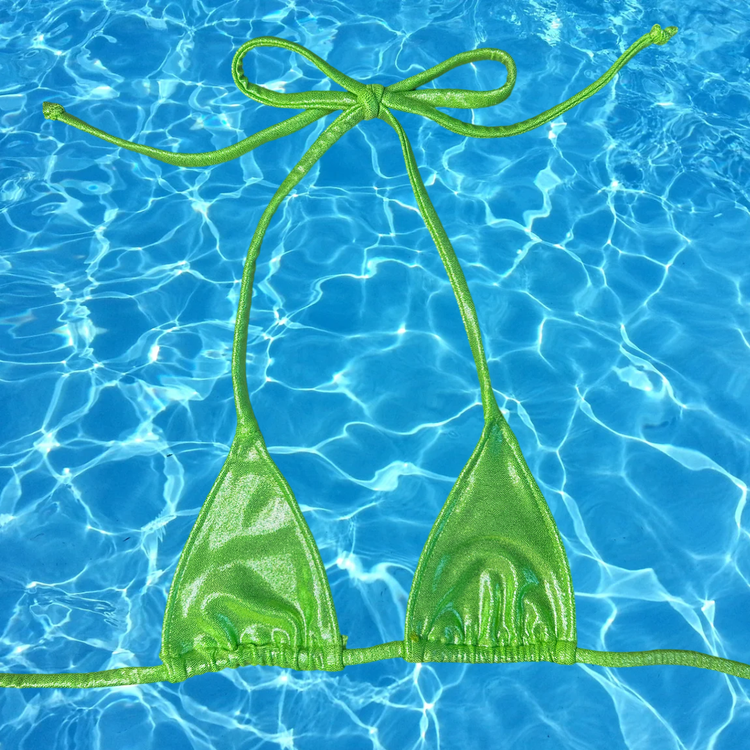 Luminous Tide Skimpy Triangle Bikini