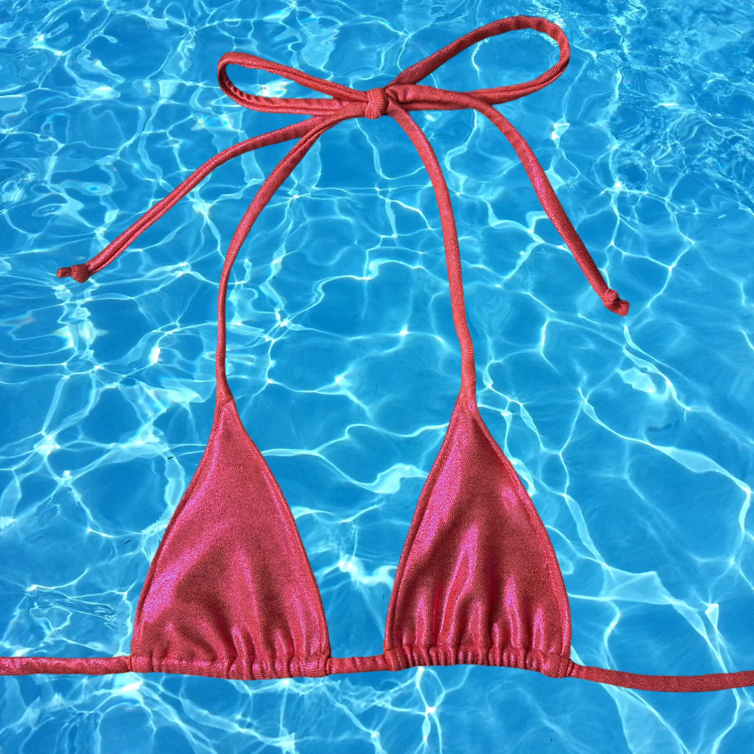 Luminous Tide Skimpy Triangle Bikini