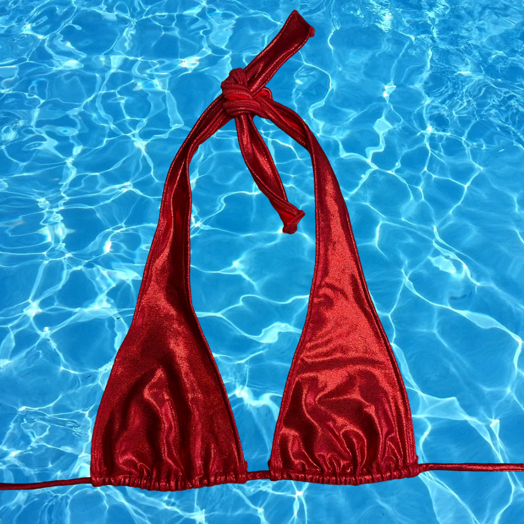 Luminous Tide Halter Top