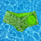 Luminous Tide O-Ring Cutout Booty Shorts te
