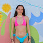 Neon Dream Ruffle top