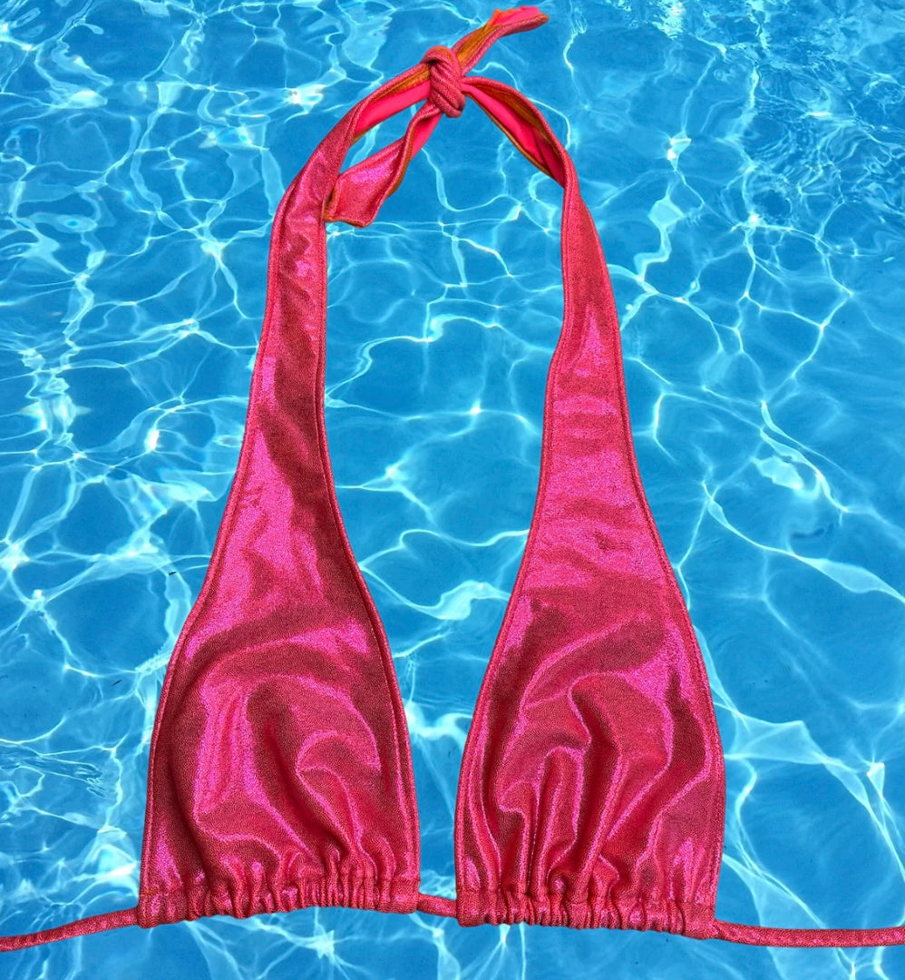 Luminous Tide Halter Top
